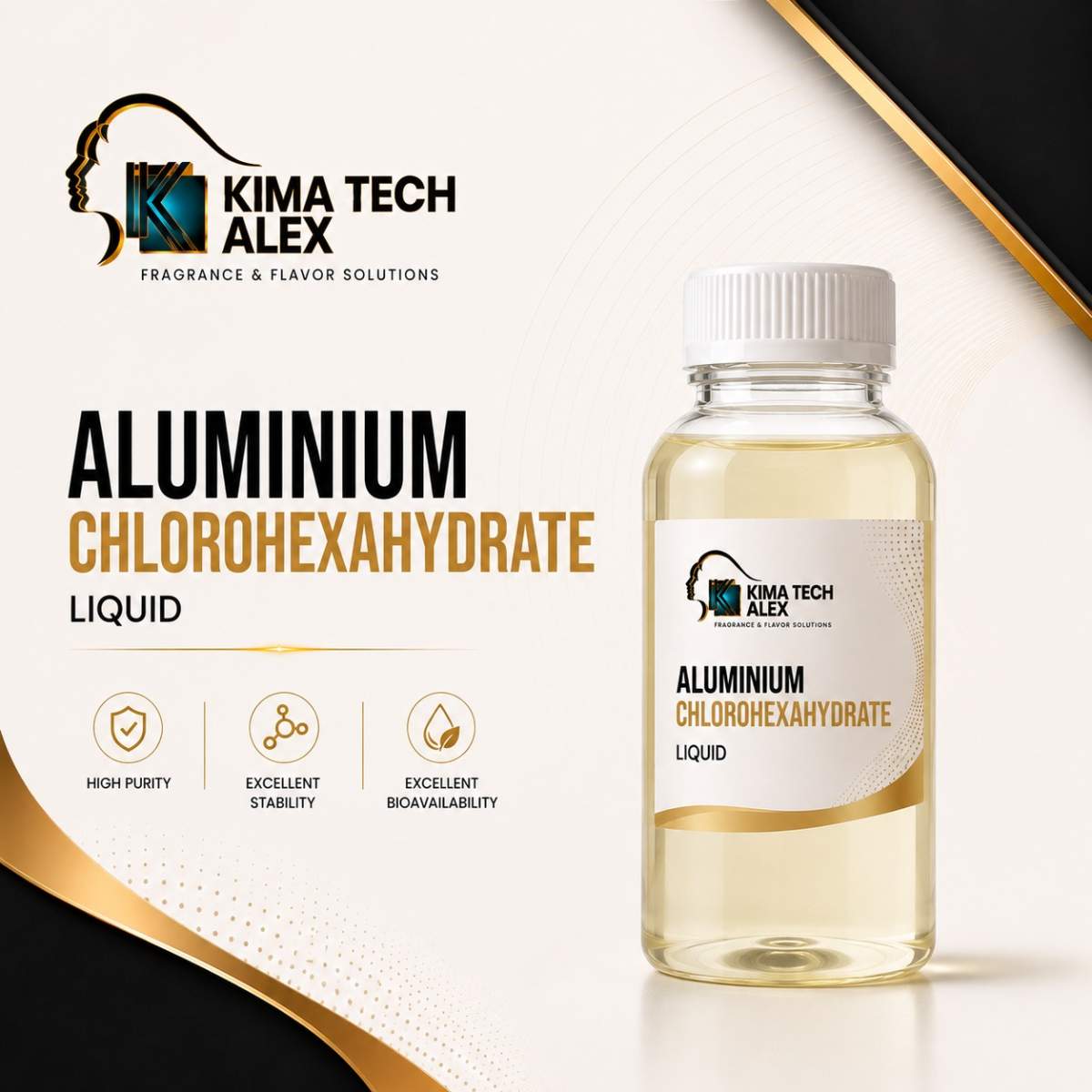 الو سايل الومنيوم كلوروهكساهيدريت (سائل) Aluminium Chlorohexahydrate LIQIUD - Image 1