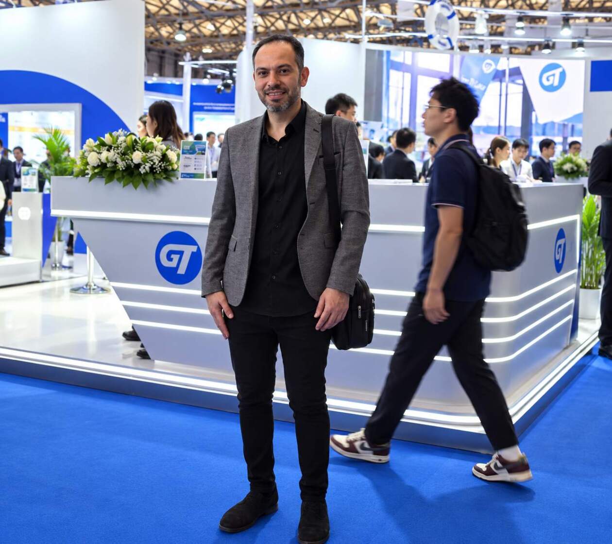 Business Casual at the GT Exhibition Booth