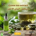 Green tea extract         مستخلص الشاي الاخضر