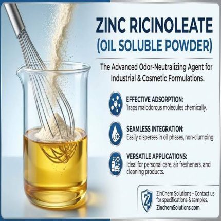 زنك ريزنيوليت زيتي Zinc Recineolate(oil soluble powder) - 50 gm